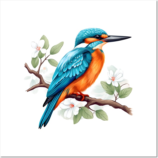 Kingfisher Wall Art by zooleisurelife